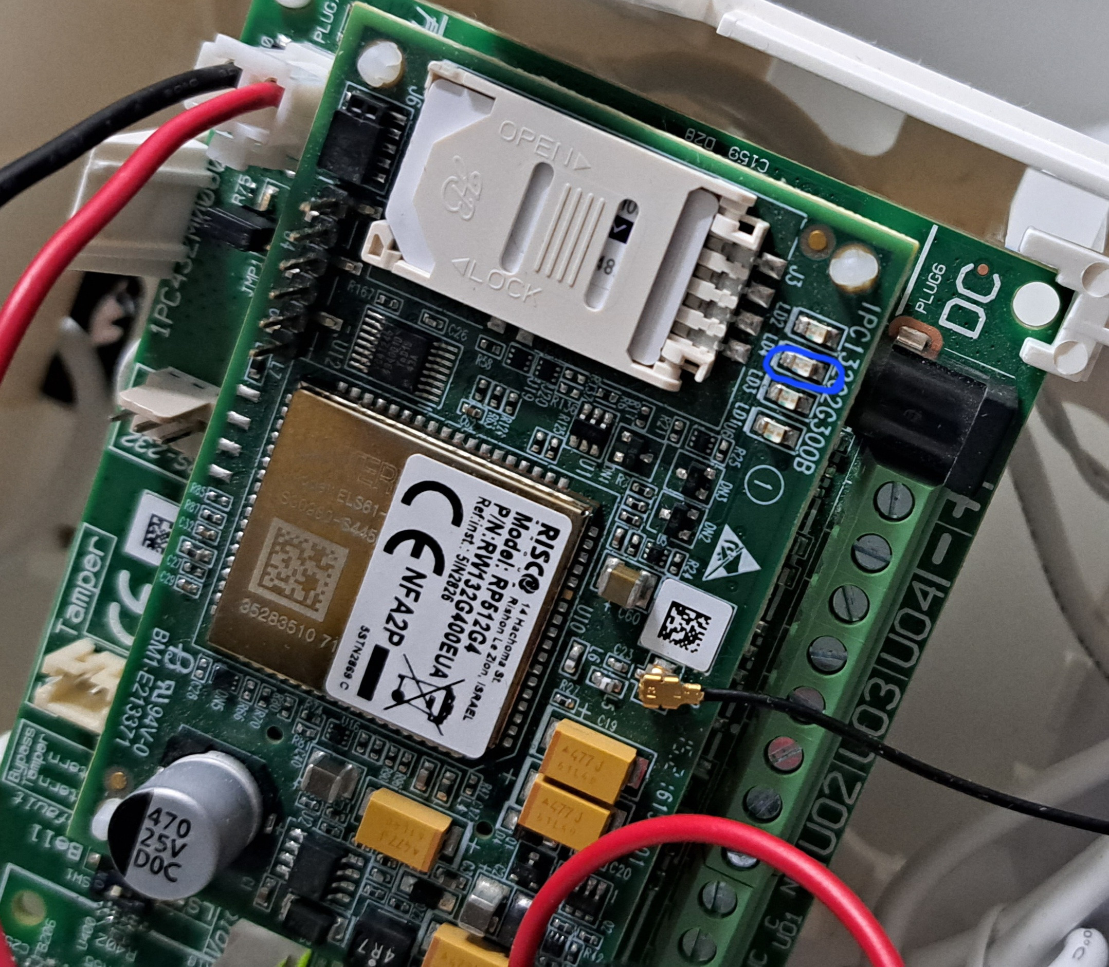 Usterka karty SIM w module GSM RP512G4 Risco - jak skonfigurować?