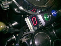 Uniwersalny wskaźnik biegu do motocykli