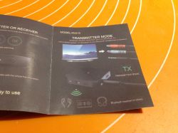 BT RX lub TX do wyboru - mały podręczny autonomiczny Bluetooth V4.2 Opis.