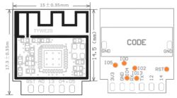 Does anyone know how "D-number" designation maps to "Pin-number" designation?