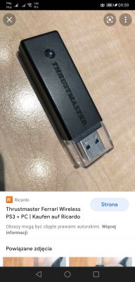 Poszukiwane 2 sztuki USB sterowników do kierownic Thrustmaster Ferrari Wireless GT Cockpit 430