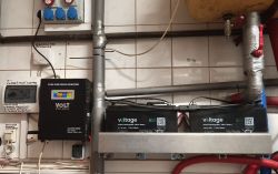 Phoenix induction boiler for central heating and hot water + photovoltaic