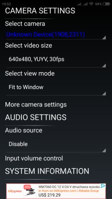 Endoskop USB ze sklepiku elektrody - prezentacja