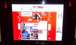 LG 32LD450 - pasy po podłączeniu komputera do telewizora LG 32LD450 - pasy po podłączeniu komputera do telewizora