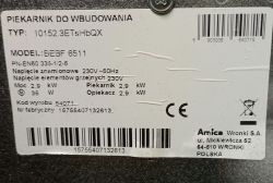 Amica 8053836 - Piekarnik nie reaguje na kręcenie pokrętłem