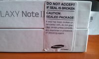 Galaxy Note 2 - podwójne pieczęcie na opakowaniu, czy telefon jest nowy?