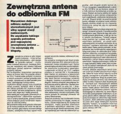 Jak podłączyć antenę ZZA 7 do mini wieży Philips bez wejścia antenowego?