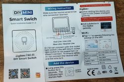 Instrukcja instalacji DIY Mini Smart Switch z obsługą ZigBee i Wi-Fi