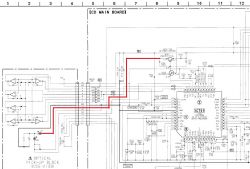 Sony CFD380L Traci Pamięć, wymiary pasków TAPE/CD