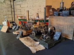 Modelowe silniki parowe na wystawie