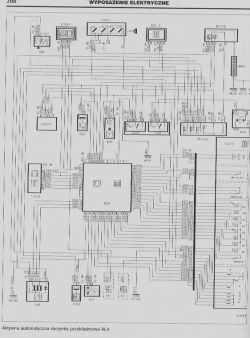 Peugeot 206 1,9 D 2001 rok - Potrzebny schemat elektryczny silnika