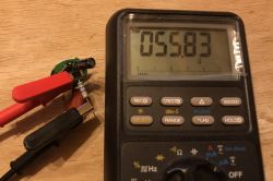 Test i wnętrze modułu voltomierza AC20-500V AD101-22VM Test i wnętrze modułu voltomierza AC20-500V AD101-22VM