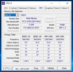Konfiguracja Dual Channel na GA-Z97-HD3 z G.Skill TridentX DDR3