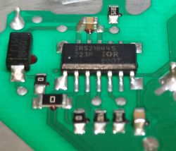 Hotpoint Ariston KIS 664 DDZ - uszkodzony moduł mocy ZA130-00218.3