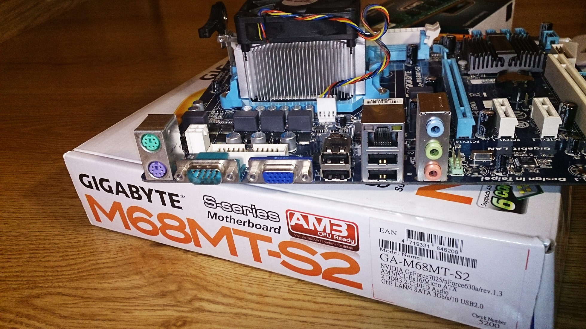 Gigabyte ga m68mt s2 нет звука