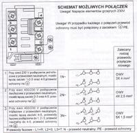amica/508CE3.413EHTaKDpQ(Xx) - Podłączenie kuchni elektrycznej wolnostojącej