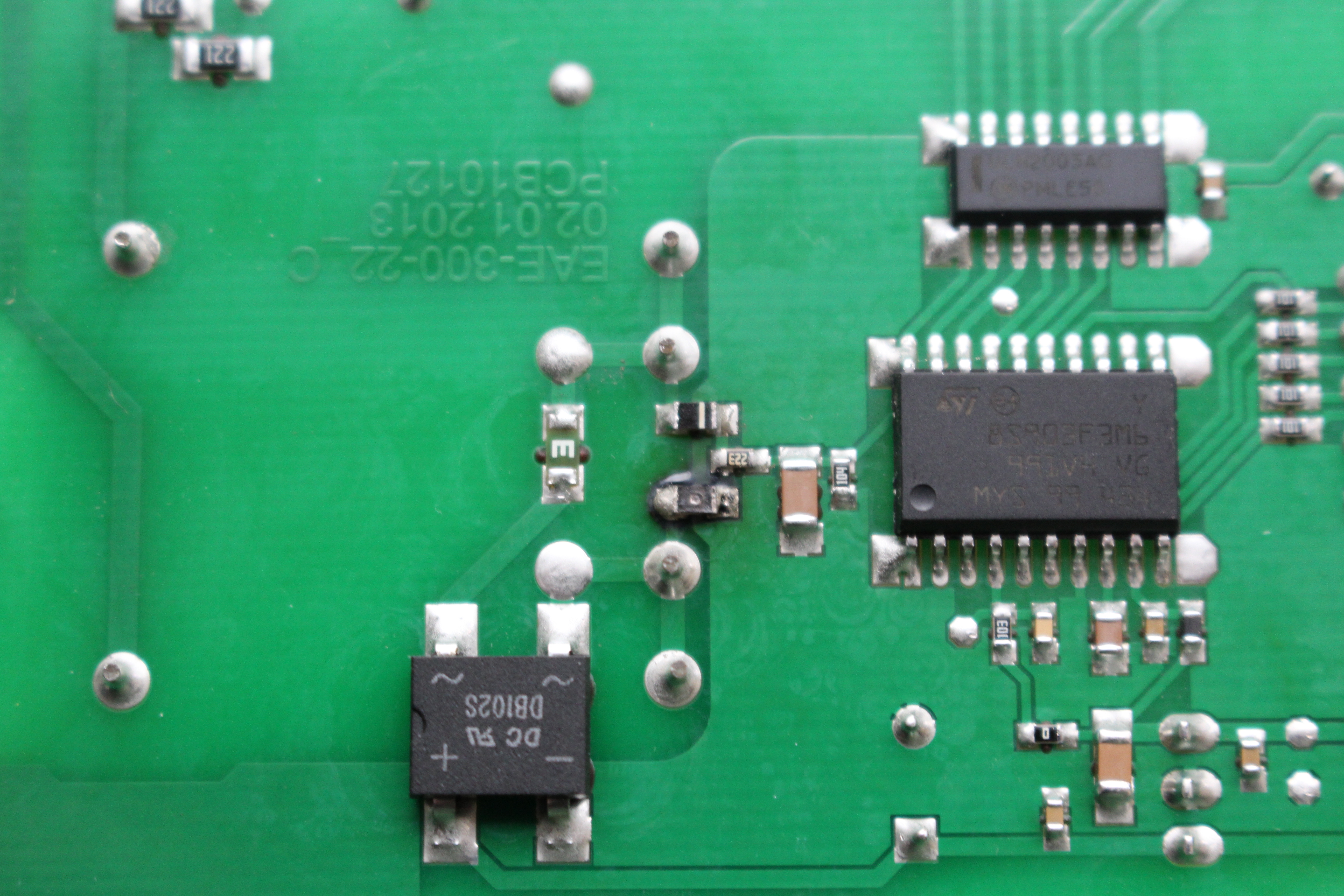 Okap Amica OKC951S - Prośba o identyfikację elementu SMD modułu