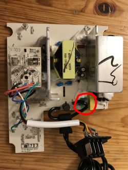 Milwaukiee M12 M18 USA charger conversion to EU, 110V to 220V