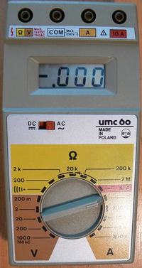 UMC 60 Multimeter - Gdzie znaleźć instrukcję i schemat?