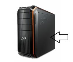 Jak ściągnąć panel boczny w komputerze Acer Predator G3610?