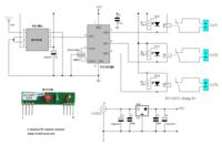 Trzykanałowy radiowy system zdalnego sterowania