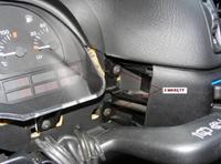 Opel Vectra A środkowy panel z nawiewami nie świeci