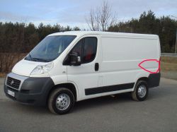 Fiat Ducato - koszty i procedura naprawy obtarcia blachy w serwisie