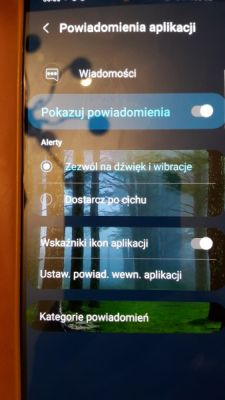 Ustawianie dźwięku SMS na Samsungu M21 z Androidem 11 i A52s z Androidem 12