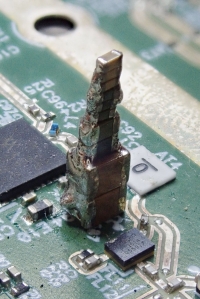 Równoległe połączenie kondensatorów.