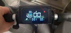 hulajnoga elektryczna GT S3 PRO nie obraca koła, ikona silnika na wyświetlaczu
