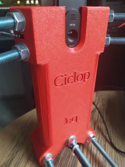 Skaner 3D Ciclop wydruk i uruchomienie
