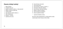 Elementy obsługi instalacji z listą numerowaną