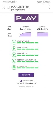 Huawei B535 - Antenna selection