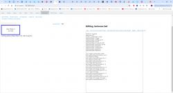 Screenshot of a browser file editor showing the editing of an autoexec.bat file.
