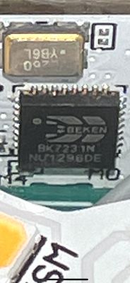 Teardown and Analysis of GY GX53 Alexa 8W 600LM RGBCW Dimmable Bulb [BK7231N/BP5768]