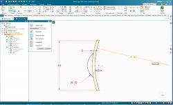 Print-experiment - repairing a workshop light, replacing a metal component