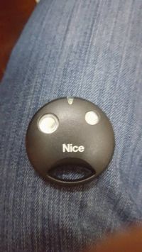 Programming Button C on Nice Remote Control for Work Parking Barrier Programming Button C on Nice Remote Control for Work Parking Barrier