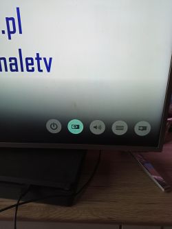 Ikony z pilota na ekranie telewizora Philips - nieodpowiednie reagowanie na przyciski