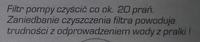 Amica AWST 10L - wyjmowanie filtra pompy, problem z wykręceniem filtra