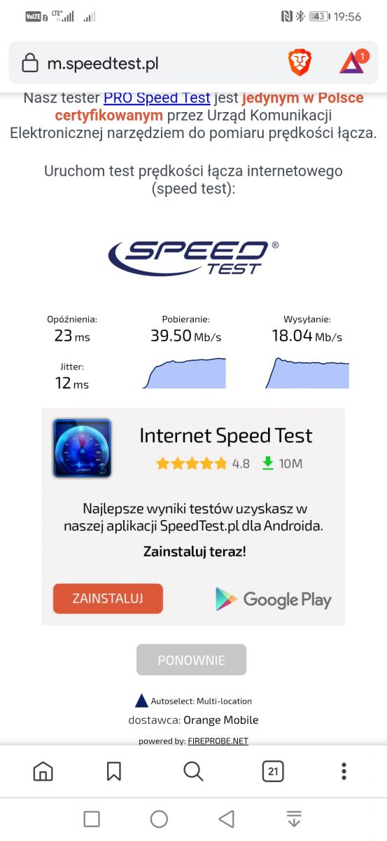 Jaki modem LTE do od NJU Mobile kupić i czy Huawei B525