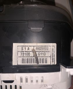 Schemat pinów do licznika Honda Accord 6gen z 1999r - 3 wtyczki