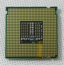 Czy Intel Xeon E5450 będzie działać z płytą GA-G31M-ES2C (rev. 1.x)?