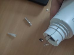 Disassembled ExtraStar A60WIFI-2 Wi-Fi Bulb with BK7231T Chip Disassembled ExtraStar A60WIFI-2 smart bulb with exposed PCB and CB3L module based on BK7231T chip.