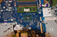 HP 250 - Grzejąca się lewa część matrycy z tyłu