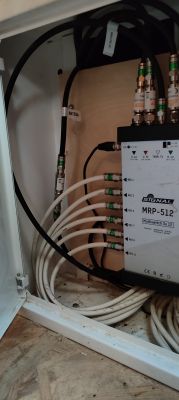 Czy możliwe jest podłączenie dwóch zwrotnic do sygnału TV i modulatora HDMI?