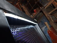 Stalowy rack 19" mojego wykonania. Stalowy rack 19" mojego wykonania.