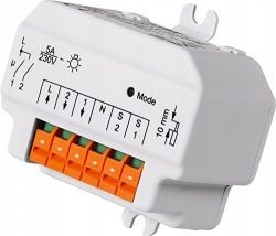 How do I make the installation for controlling roller shutters, heating and light?