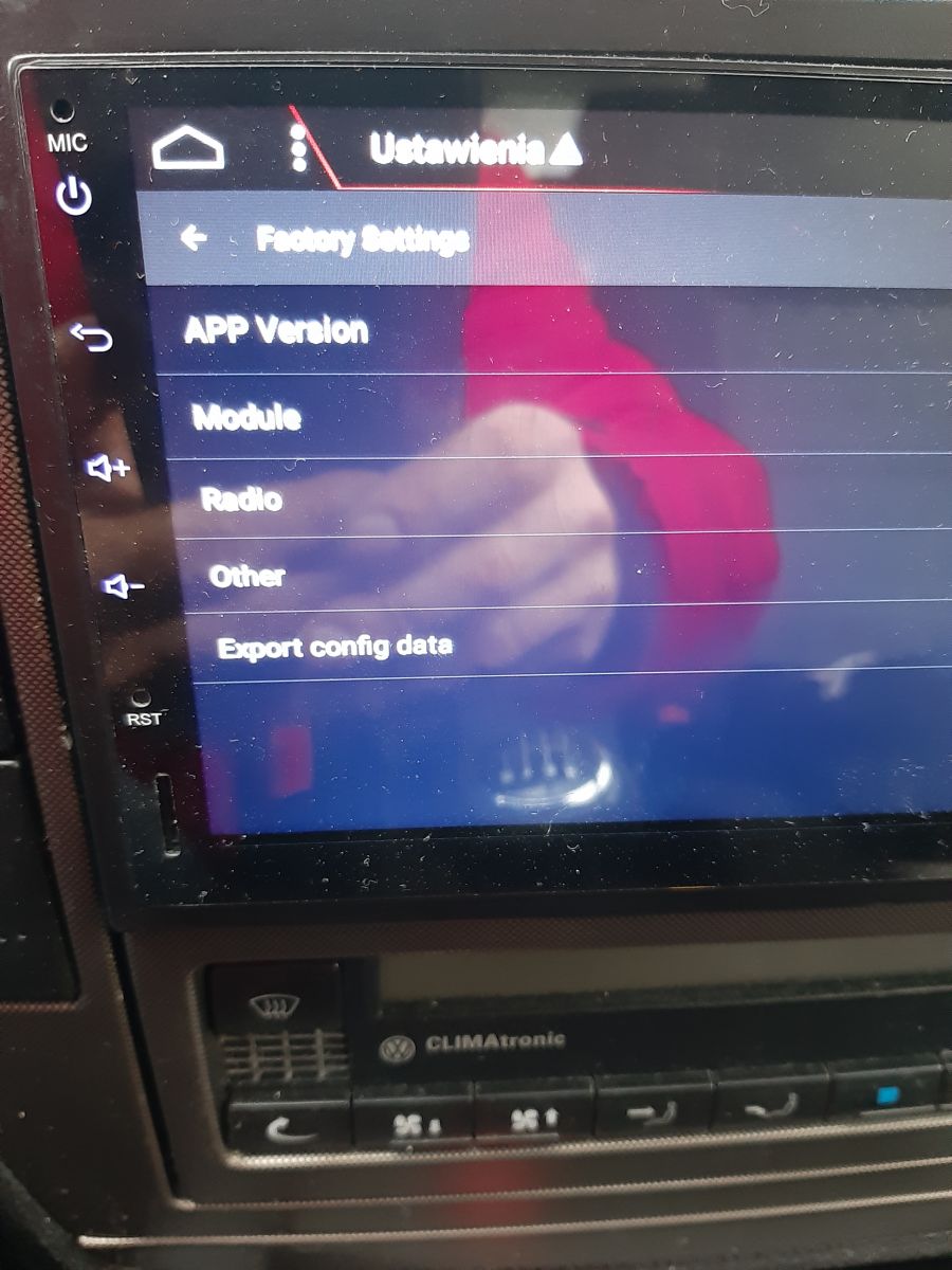 Android Radio From China I Can Not Do A Hard Reset