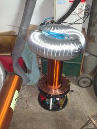 Dual Resonant Solid State Tesla Coil by piglet11 Dual Resonant Solid State Tesla Coil by piglet11