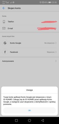 HUAWEI ID - Account Association: Google Account Issue on Huawei P20 - Help Needed